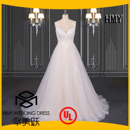HMY affordable wedding gowns online factory for wedding dress stores