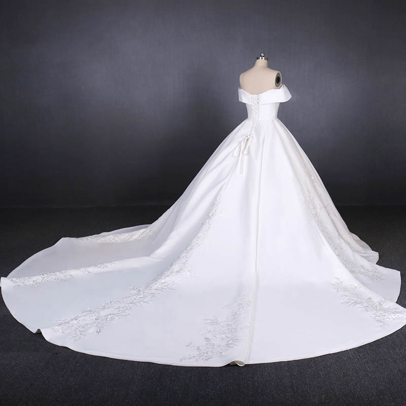 Top wedding frocks white factory for brides-1