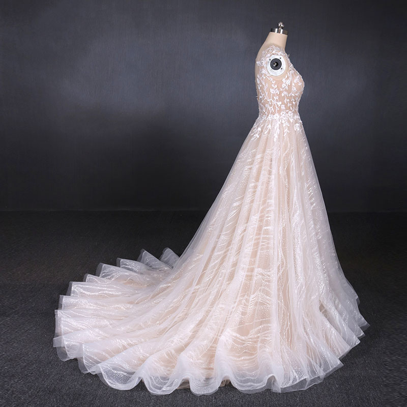 HMY High-quality halter wedding dress manufacturers for boutiques-1