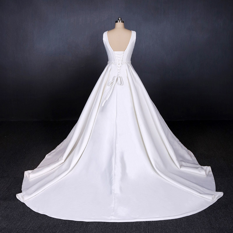 HMY mature wedding dresses factory for brides-1