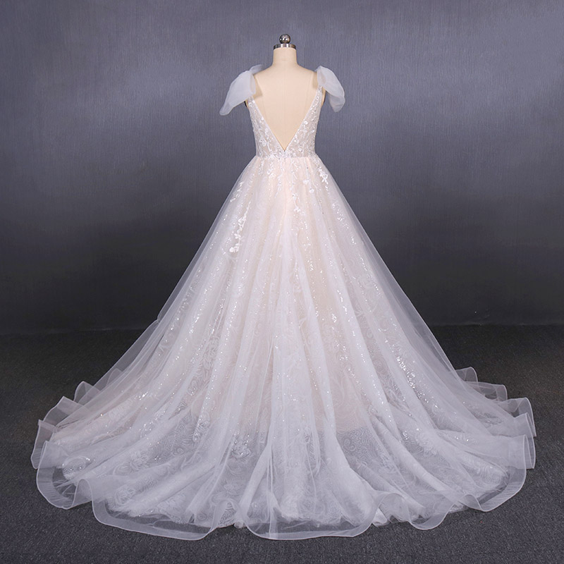 HMY Custom inexpensive wedding dresses online for business for brides-1