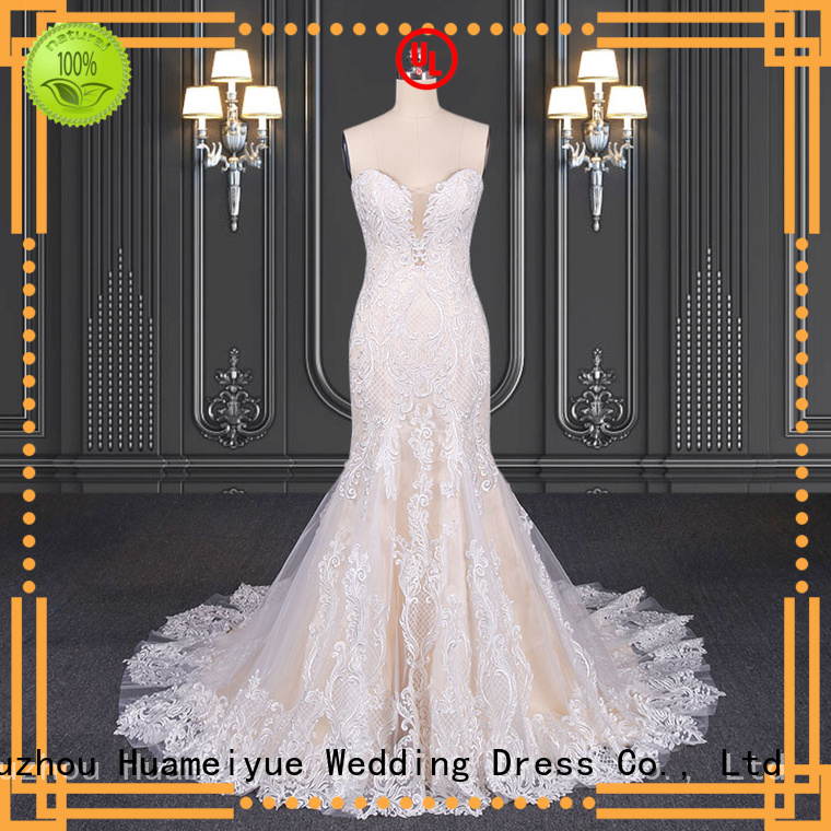 HMY lace wedding dresses for sale Suppliers for wholesalers