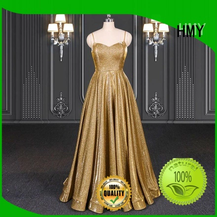 HMY High-quality white evening wear company for boutiques