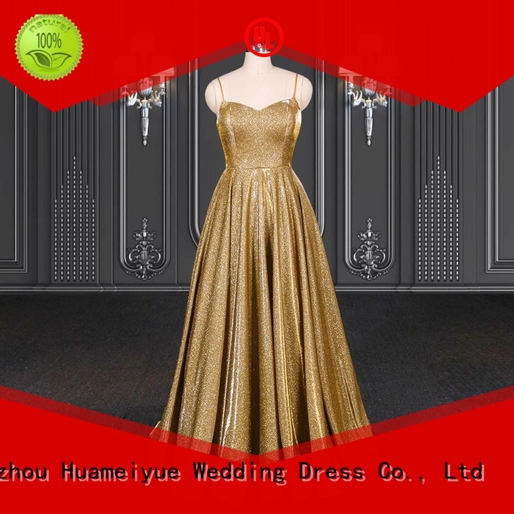 HMY black and white evening gowns sale factory for wholesalers