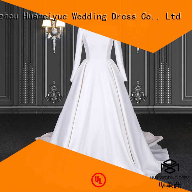 HMY cheap wedding dress stores factory for wholesalers