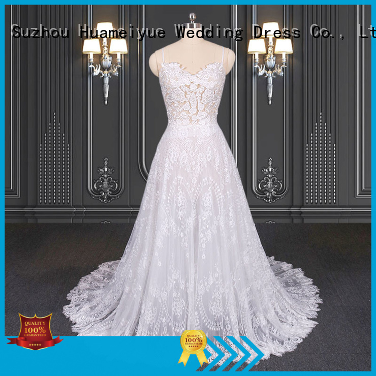 HMY New bridal dress price manufacturers for wedding dress stores