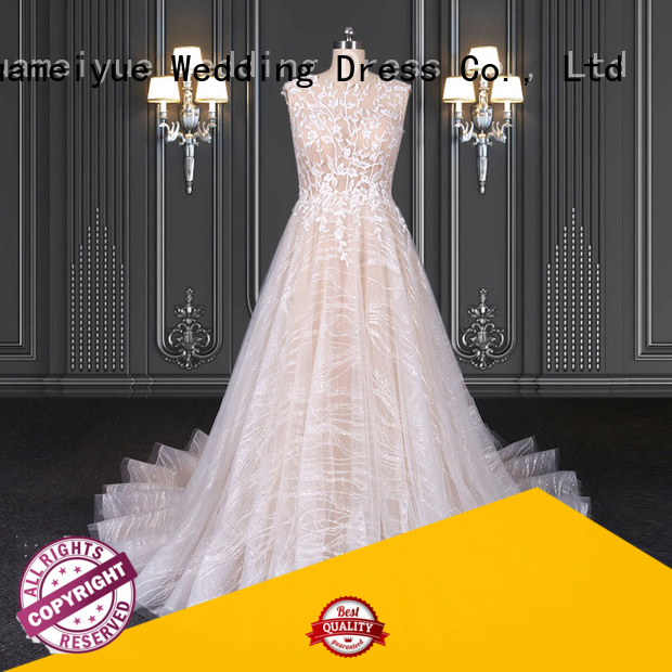 HMY affordable wedding dresses with sleeves for business for wholesalers