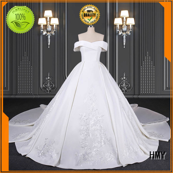 HMY cheap wedding dresses Suppliers for brides