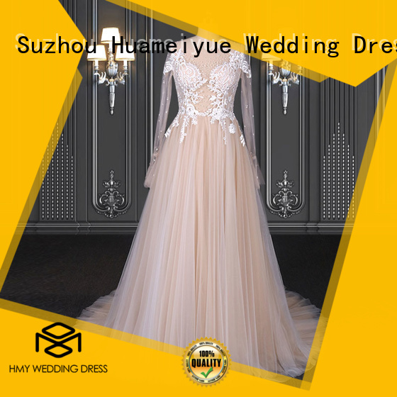 HMY Custom traditional wedding dresses Suppliers for wholesalers