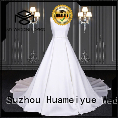 New bride in wedding dress factory for boutiques