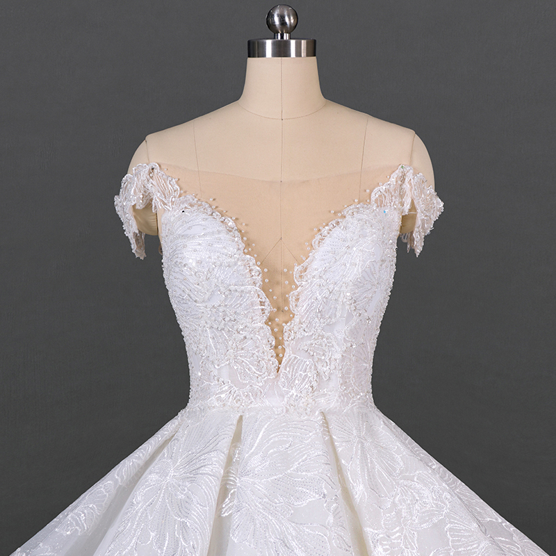HMY New mori lee wedding dress manufacturers for wedding party-2