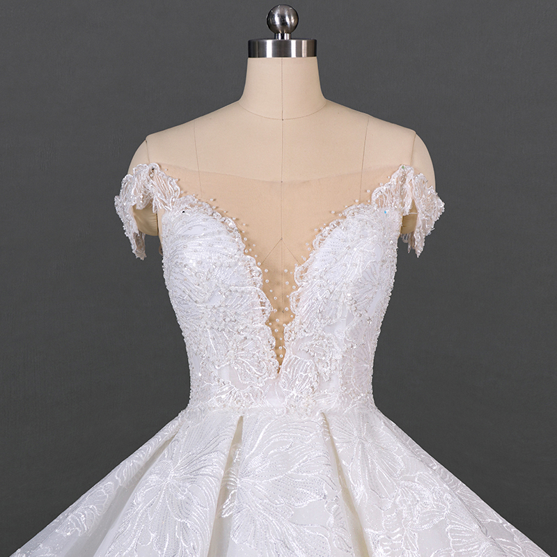 HMY wedding dress of bride for business for wholesalers-2