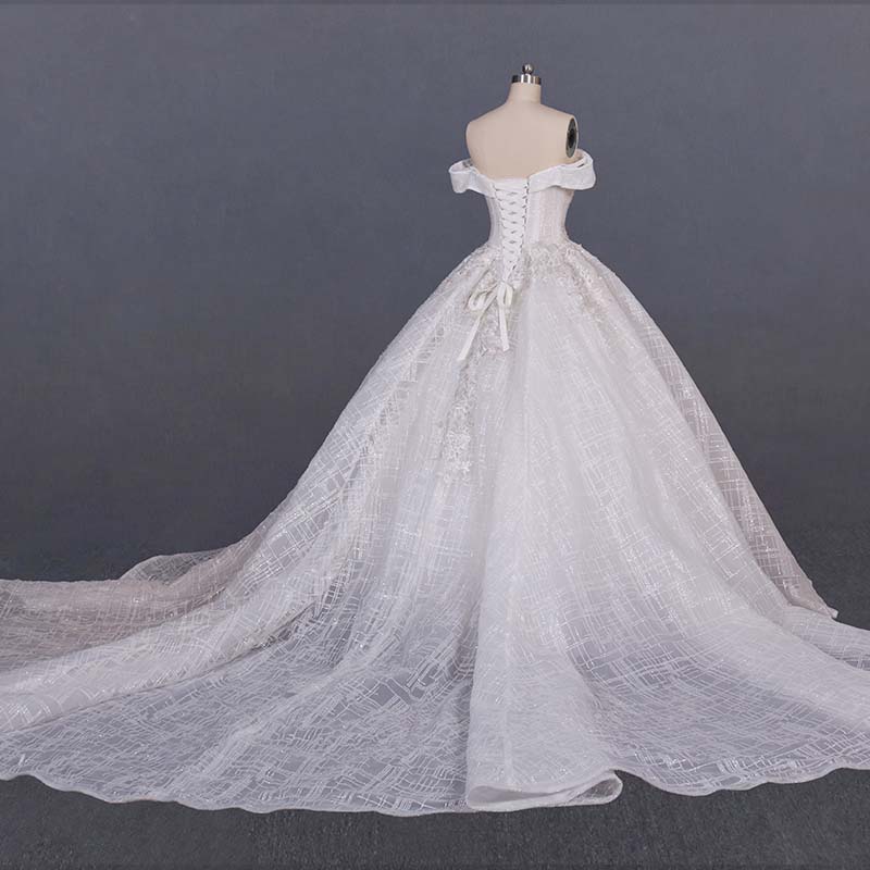 HMY Custom the wedding gown Supply for wedding party-1