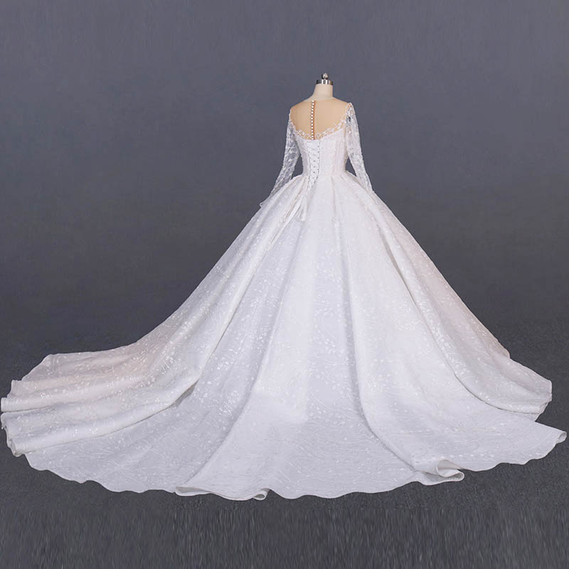HMY Top ivory wedding dress factory for boutiques-1