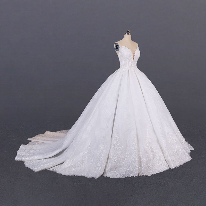 HMY Latest wedding elegant dresses Suppliers for brides-2