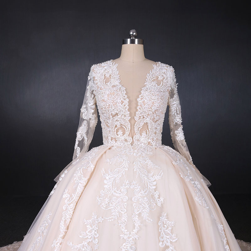 Top long sleeve wedding dresses online manufacturers for wholesalers-1