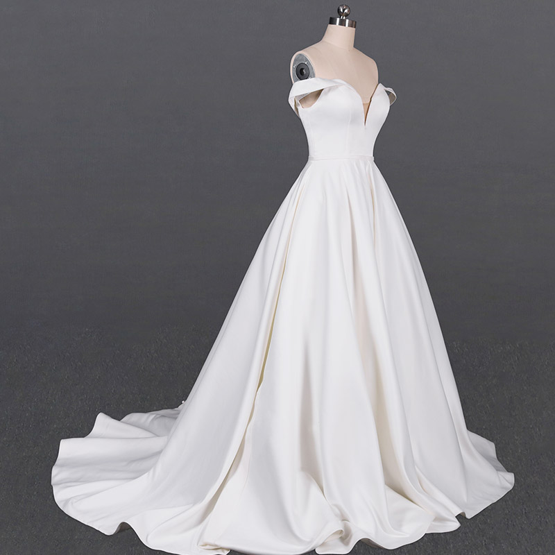 HMY Best elegant wedding dresses for business for wedding party-1