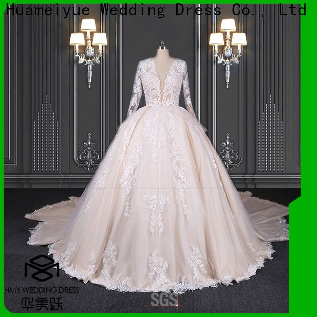HMY short wedding dresses company for brides