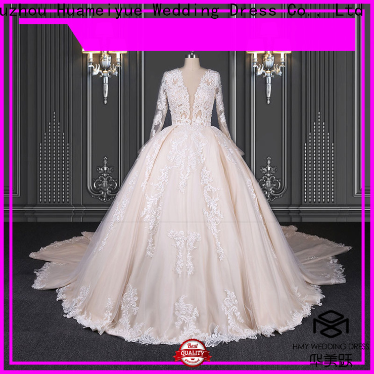 HMY cheap gorgeous wedding dresses company for boutiques