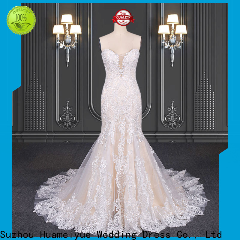 Wholesale a line wedding dresses manufacturers for brides