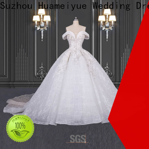 HMY white bridal gowns manufacturers for brides