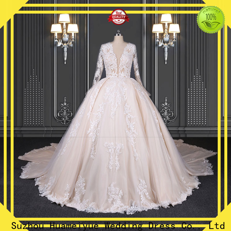 HMY Custom wedding wear for bride Supply for wedding dress stores