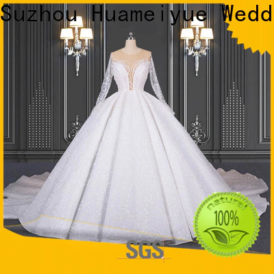 Latest white wedding gown online shopping for business for boutiques