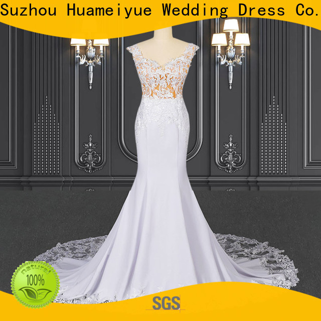 HMY bridal wedding dresses online shopping factory for wedding party