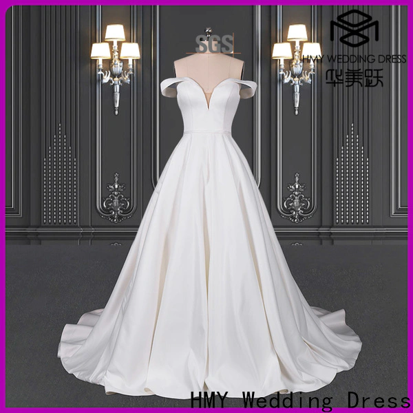 HMY New pretty gowns for weddings factory for wedding dress stores