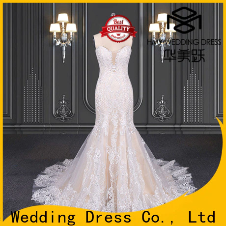 HMY Wholesale black and white wedding dresses Suppliers for boutiques