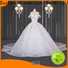 HMY New long white wedding dress factory for wedding party