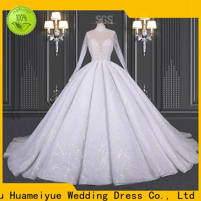 HMY New halter wedding dress company for boutiques