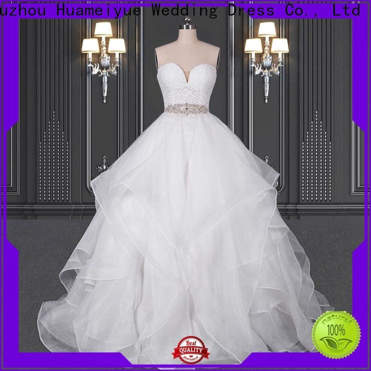 HMY long sleeve wedding dresses company for wedding dress stores