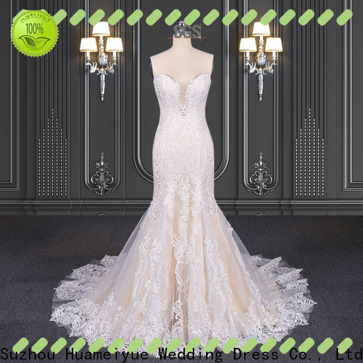 HMY High-quality cheap gorgeous wedding dresses Supply for wedding dress stores
