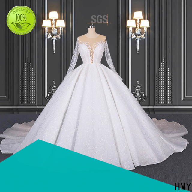 HMY High-quality wedding dresses bridesmaids gowns manufacturers for wholesalers
