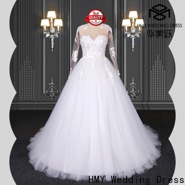 Best white wedding gown online shopping Suppliers for brides