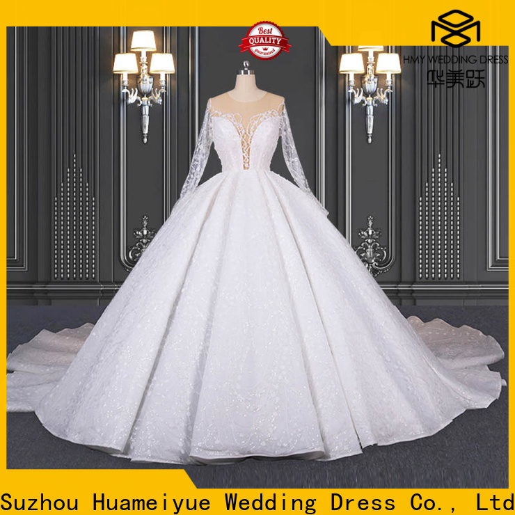 HMY High-quality mermaid style wedding dress Suppliers for wedding party