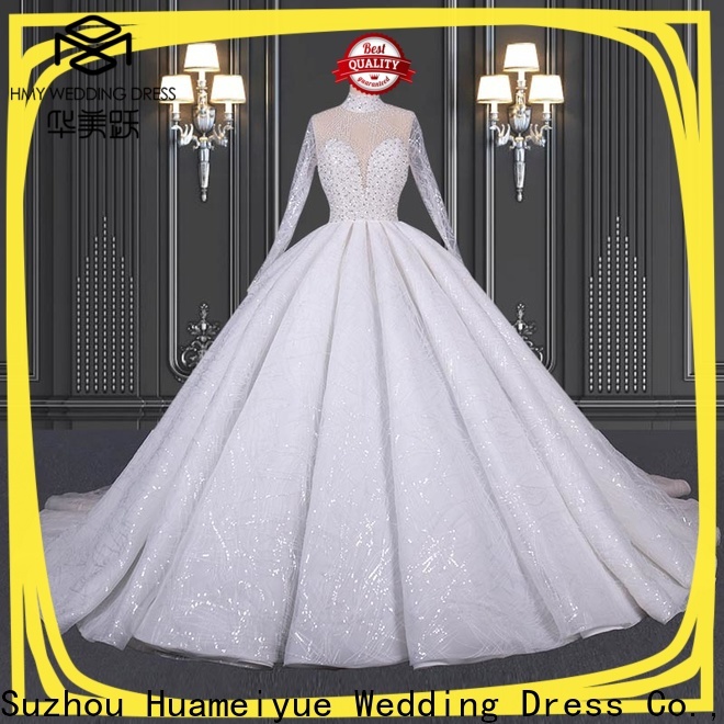 HMY Latest mermaid style wedding dress Suppliers for wedding party