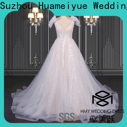 HMY Latest sexy wedding dress for business for wedding party