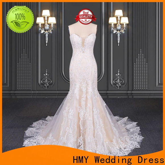 HMY wedding gown price factory for wedding dress stores