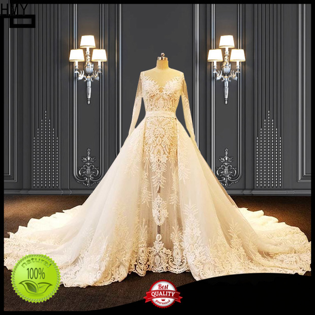 HMY ivory wedding dress Supply for wedding dress stores