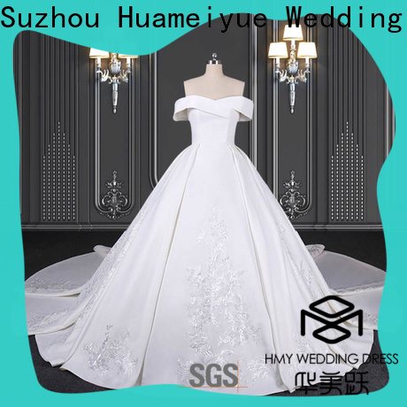 HMY Top dress designs for wedding Supply for wedding dress stores