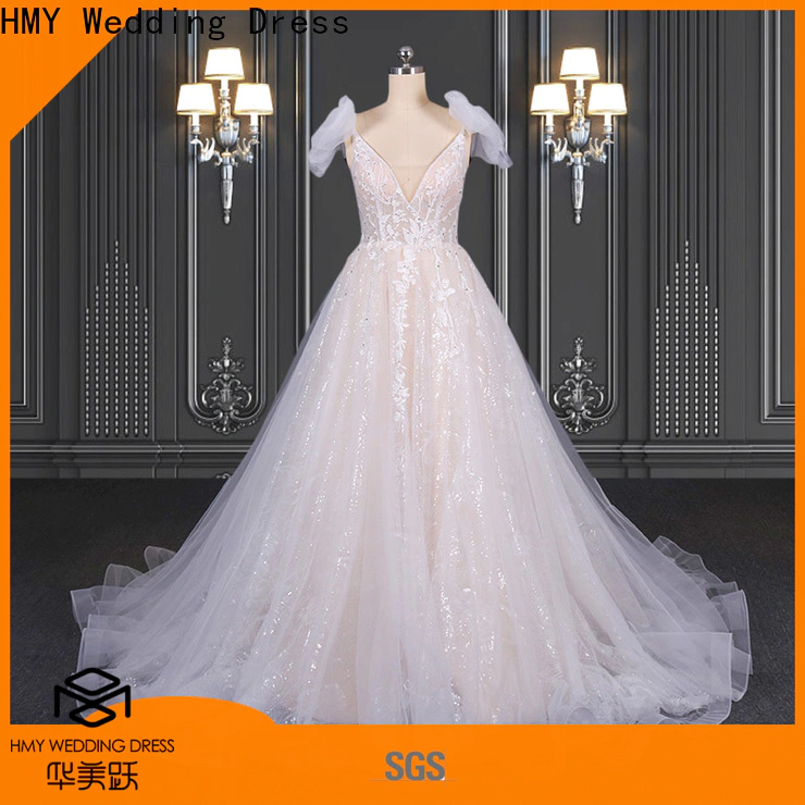 HMY Top wedding gown online shop manufacturers for brides