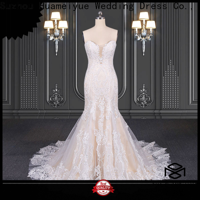 HMY Wholesale wedding dress wedding dress for business for wholesalers