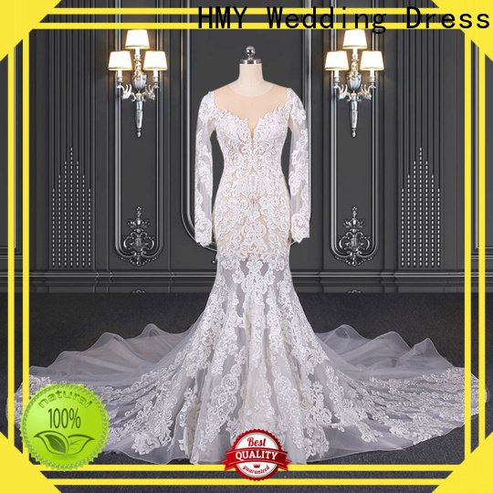 HMY Top luxury wedding dresses manufacturers for wholesalers