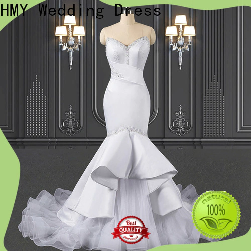 HMY second marriage wedding dresses Supply for wedding dress stores