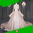 Custom chiffon wedding dress factory for brides