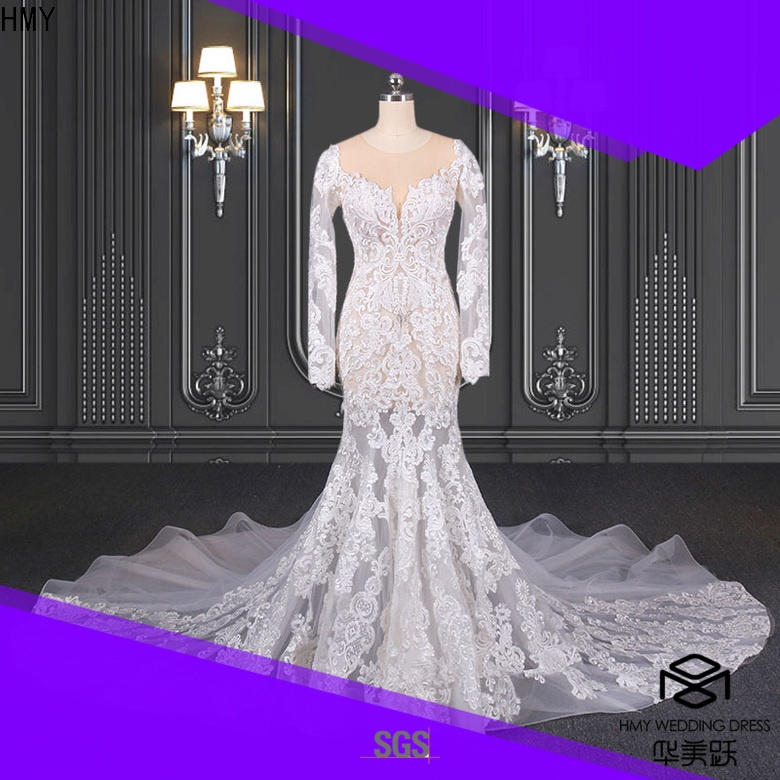 HMY Top mature wedding dresses factory for wedding party