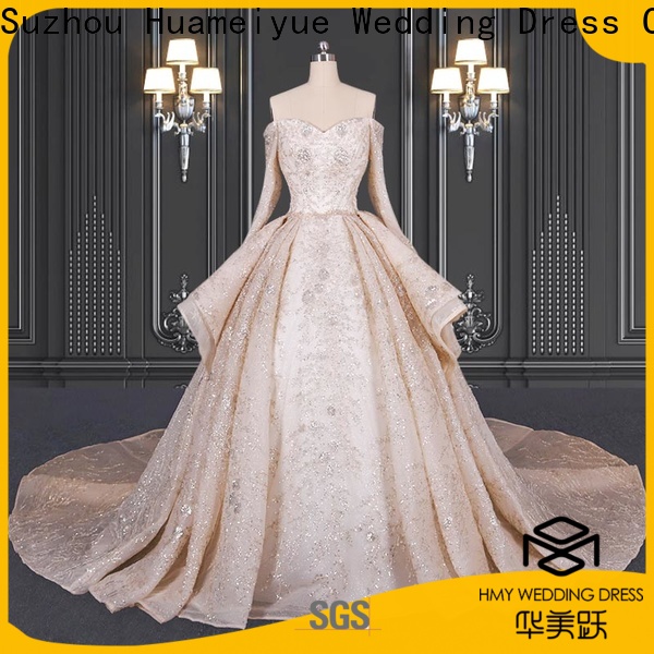 HMY Wholesale shop wedding dresses by style for business for brides