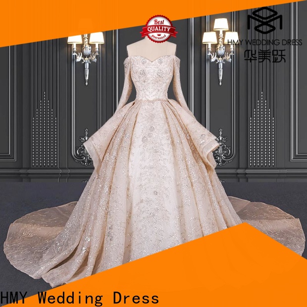 HMY Top modest bridal gowns manufacturers for wedding dress stores